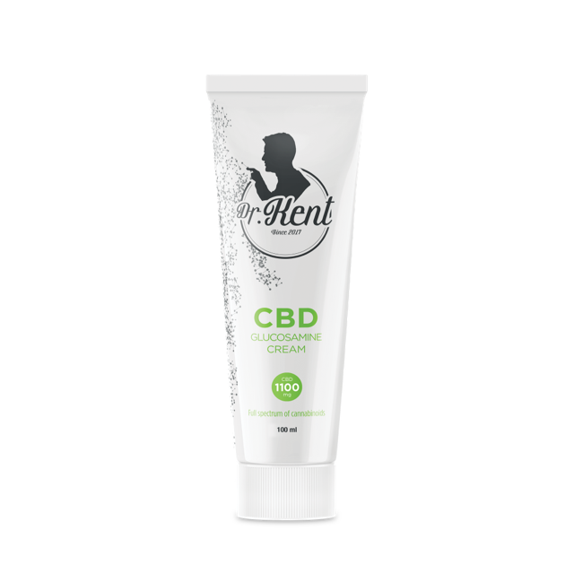 Dr. Kent CBD Glúkósamín kæli/hita- og verkjakrem