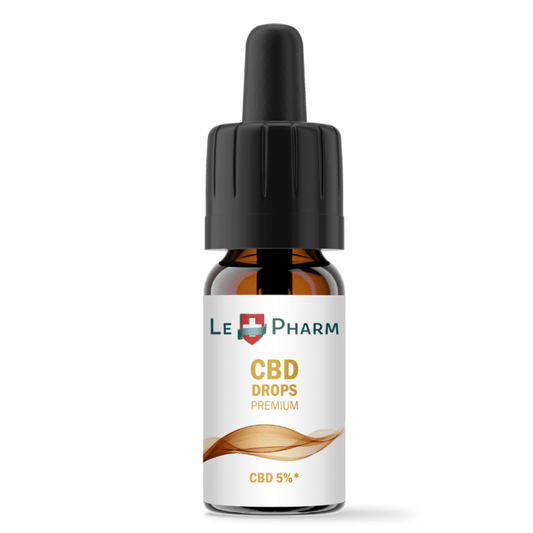 5% Premium CBD Húðolía frá Le Pharm